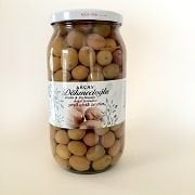 Yeşil Çizik Zeytin 1Lt Cam Kavanoz