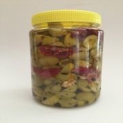 Cevizli Zeytin Salatası- Akdeniz Mix